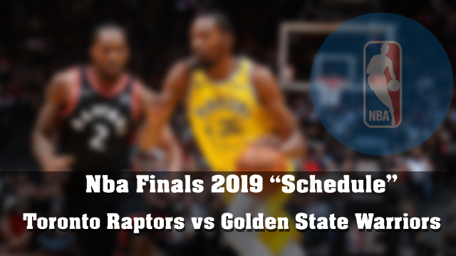 Full Scheduled Nba Finals Between Golden State Warriors And